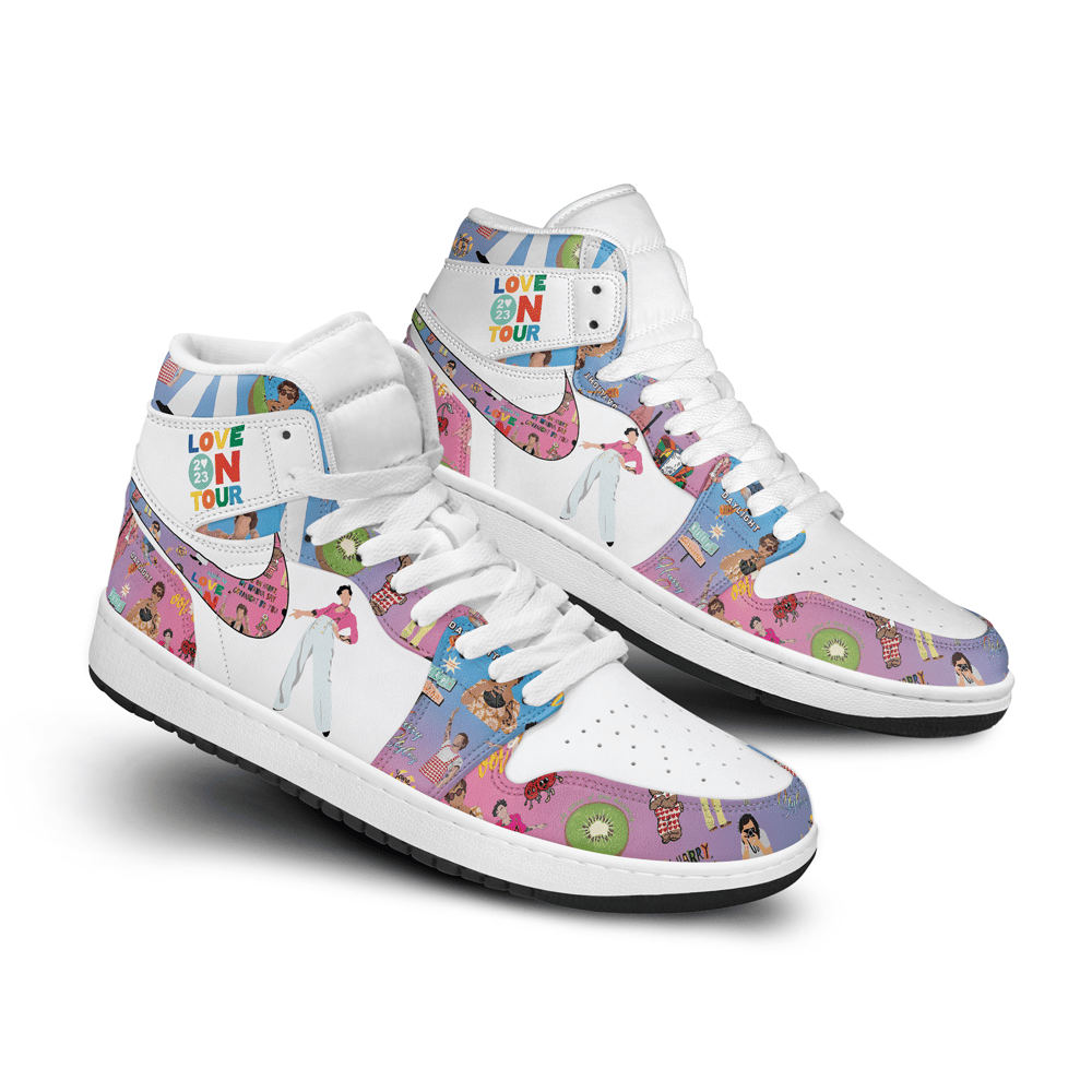 Ideafootwear Harry Styles AJ1 High Sneakers Shoes For Men And Women 9