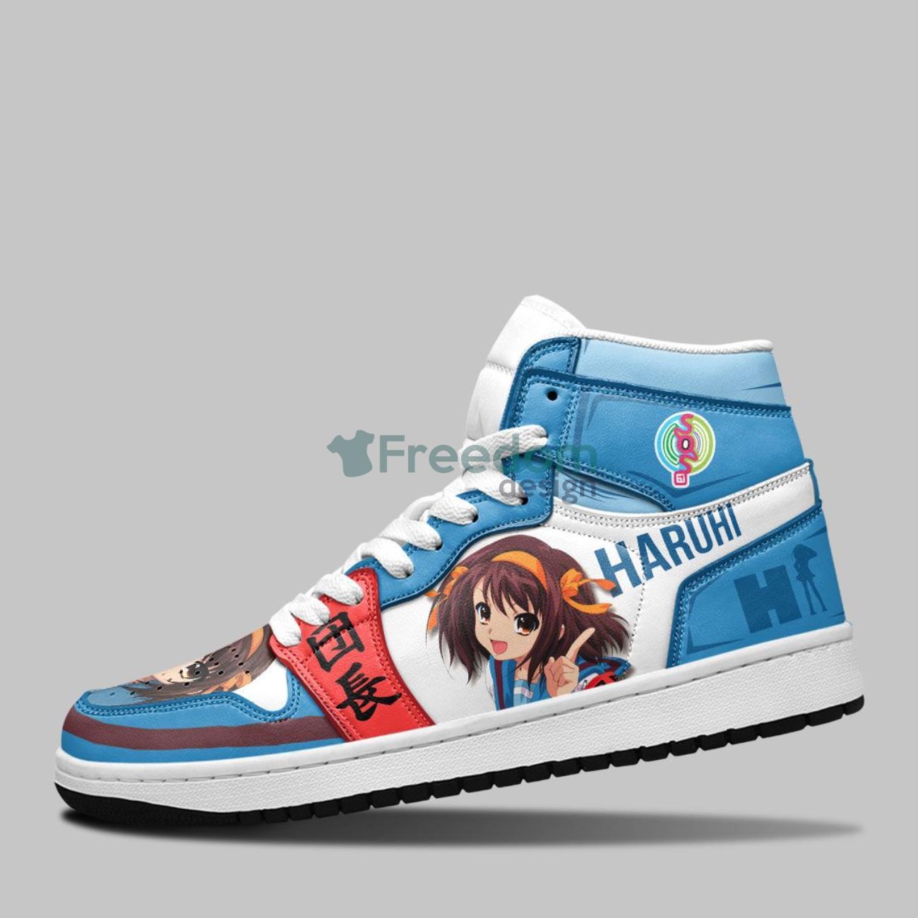 Ideafootwear Haruhi Suzumiya AJ1 High Sneakers Shoes For Men And Women 1