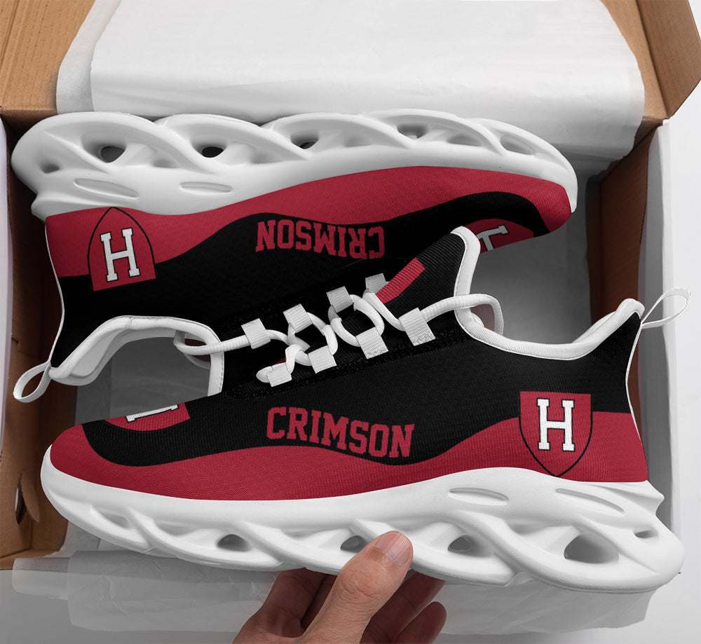 Ideafootwear Harvard Crimson Max Soul Shoes Sneakers For Men And Women 1