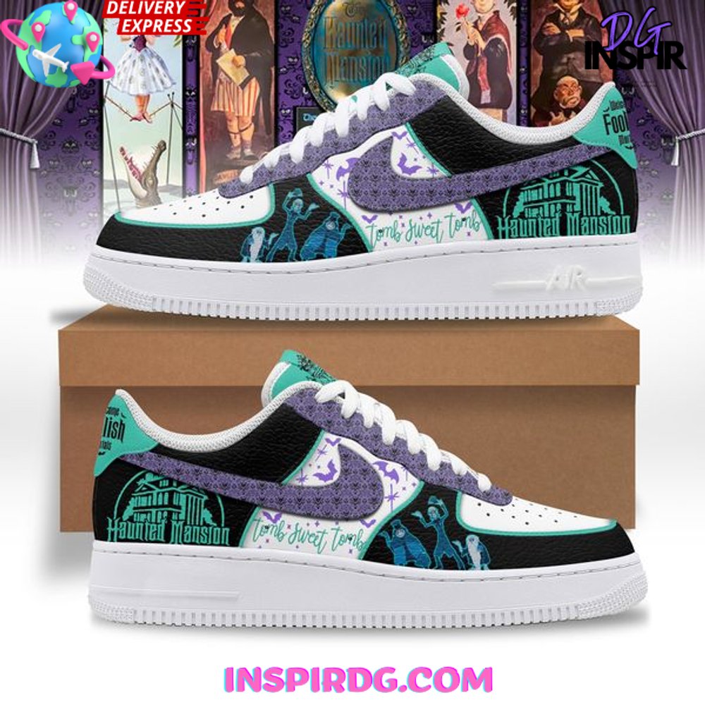 Ideafootwear Haunted Mansion Air Low-Top Sneakers Shoes For Men And Women 1