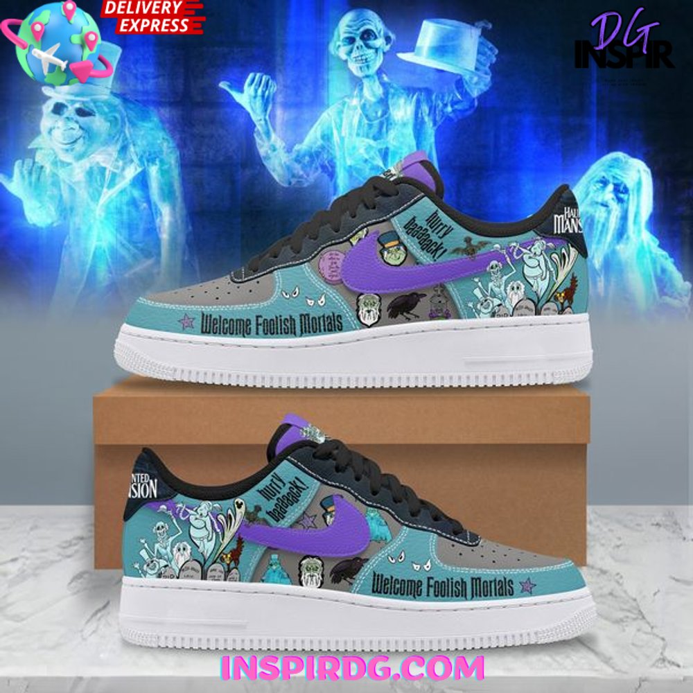 Ideafootwear Haunted Mansion Air Low-Top Sneakers Shoes For Men And Women 2