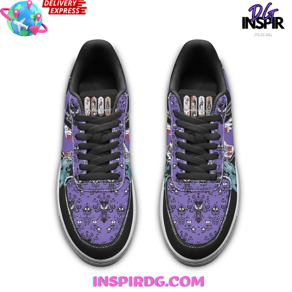 Ideafootwear Haunted Mansion Midnight Spook Air Low-Top Sneakers Shoes For Men And Women 1