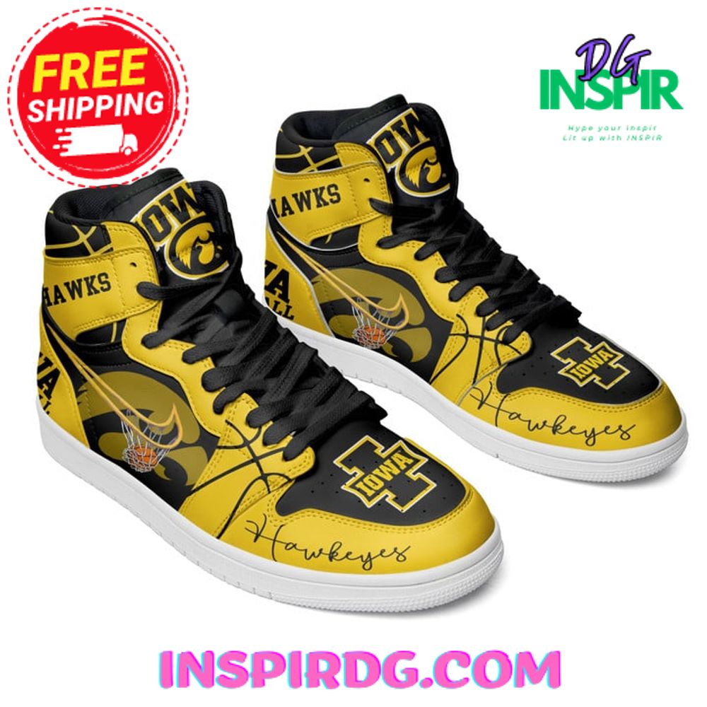 Ideafootwear Hawks IOWA AJ1 High Sneakers Shoes For Men And Women 1