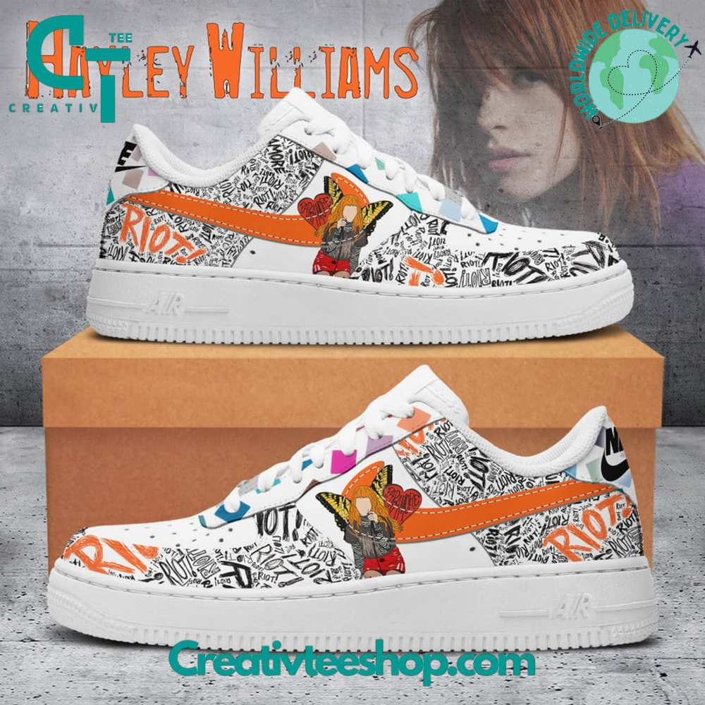 Ideafootwear Hayley Williams  Air Low-Top Sneakers Shoes For Men And Women 1