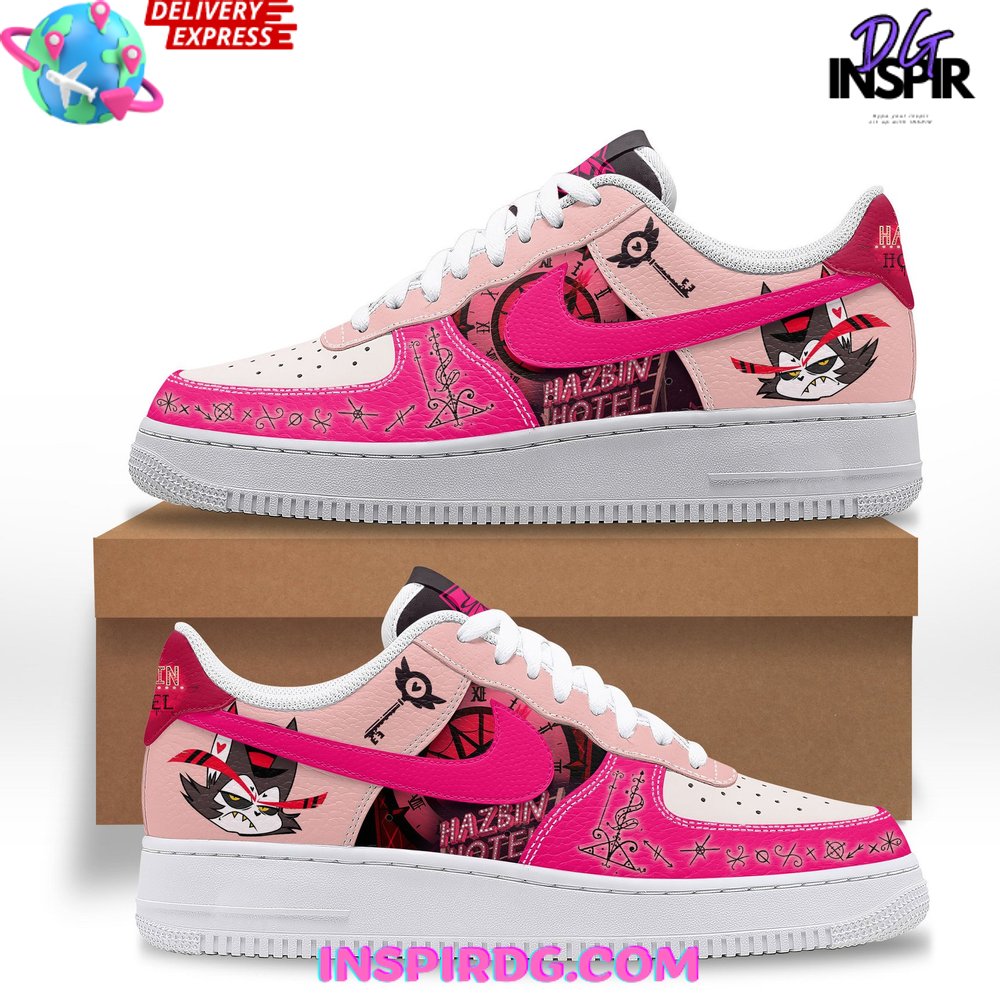 Ideafootwear Hazbin Hotel Air Low-Top Sneakers Shoes For Men And Women 1