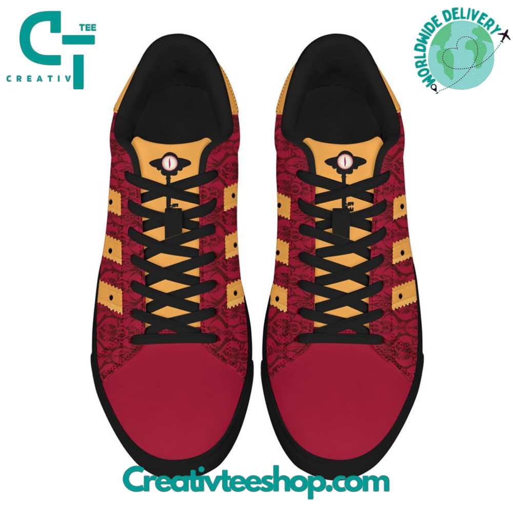 Ideafootwear Hazbin Hotel Alastor  Skate Stan Shoes Sneakes For Men And Women 1