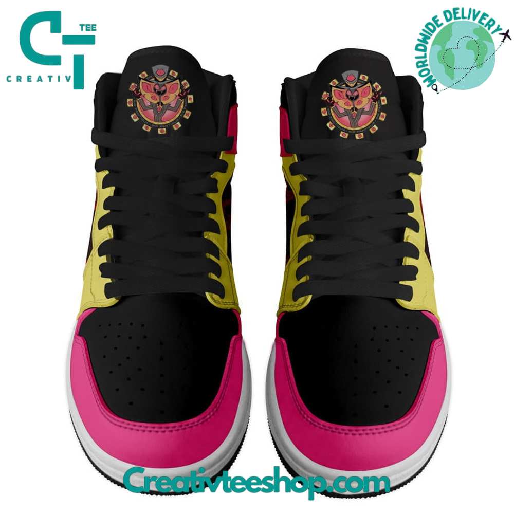 Ideafootwear Hazbin Hotel Do A Sx With Me AJ1 High Sneakers Shoes For Men And Women 1