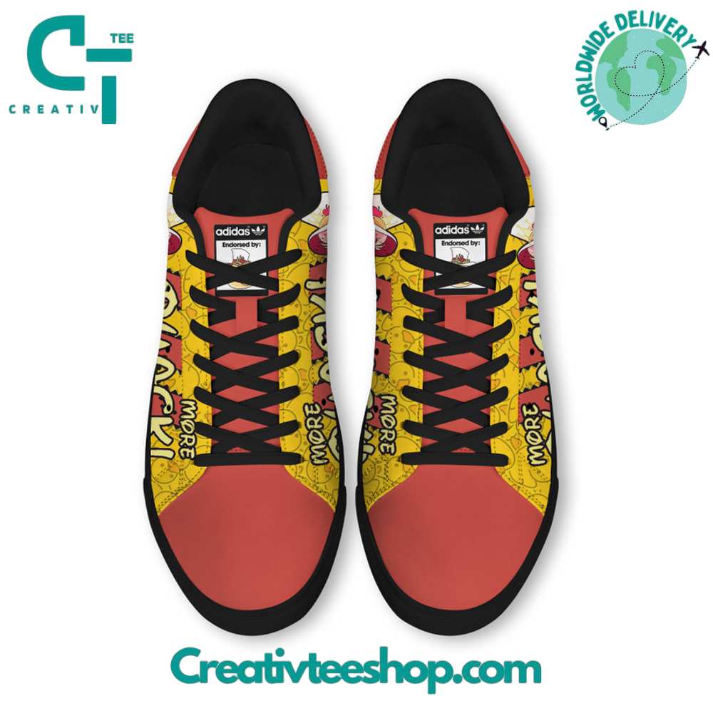 Ideafootwear Hazbin Hotel More Quack  Skate Stan Shoes Sneakes For Men And Women 1