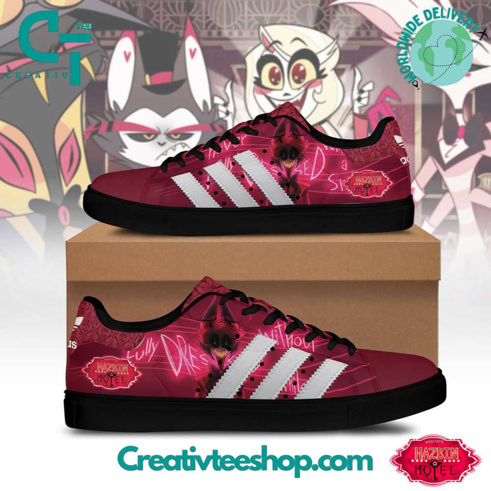 Ideafootwear Hazbin Hotel  Skate Stan Shoes Sneakes For Men And Women 1