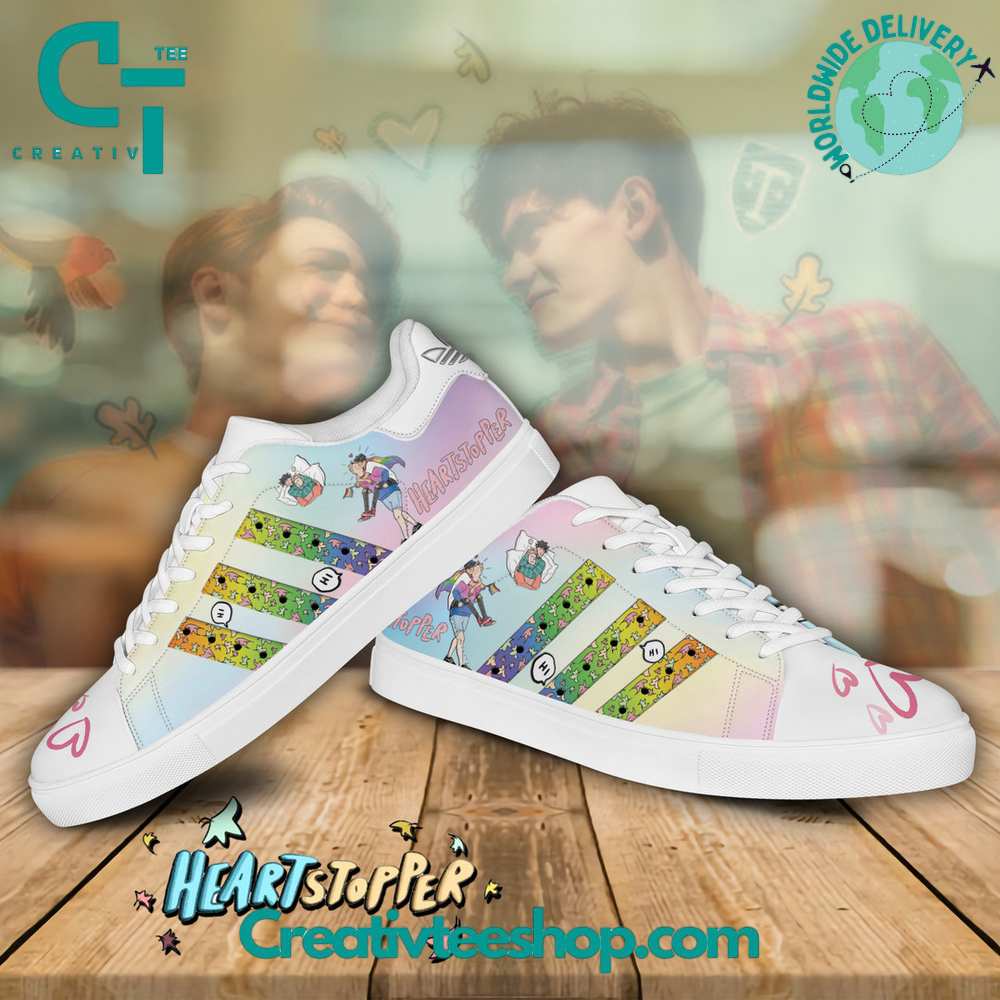 Ideafootwear Heart stopper  Skate Stan Shoes Sneakes For Men And Women 1