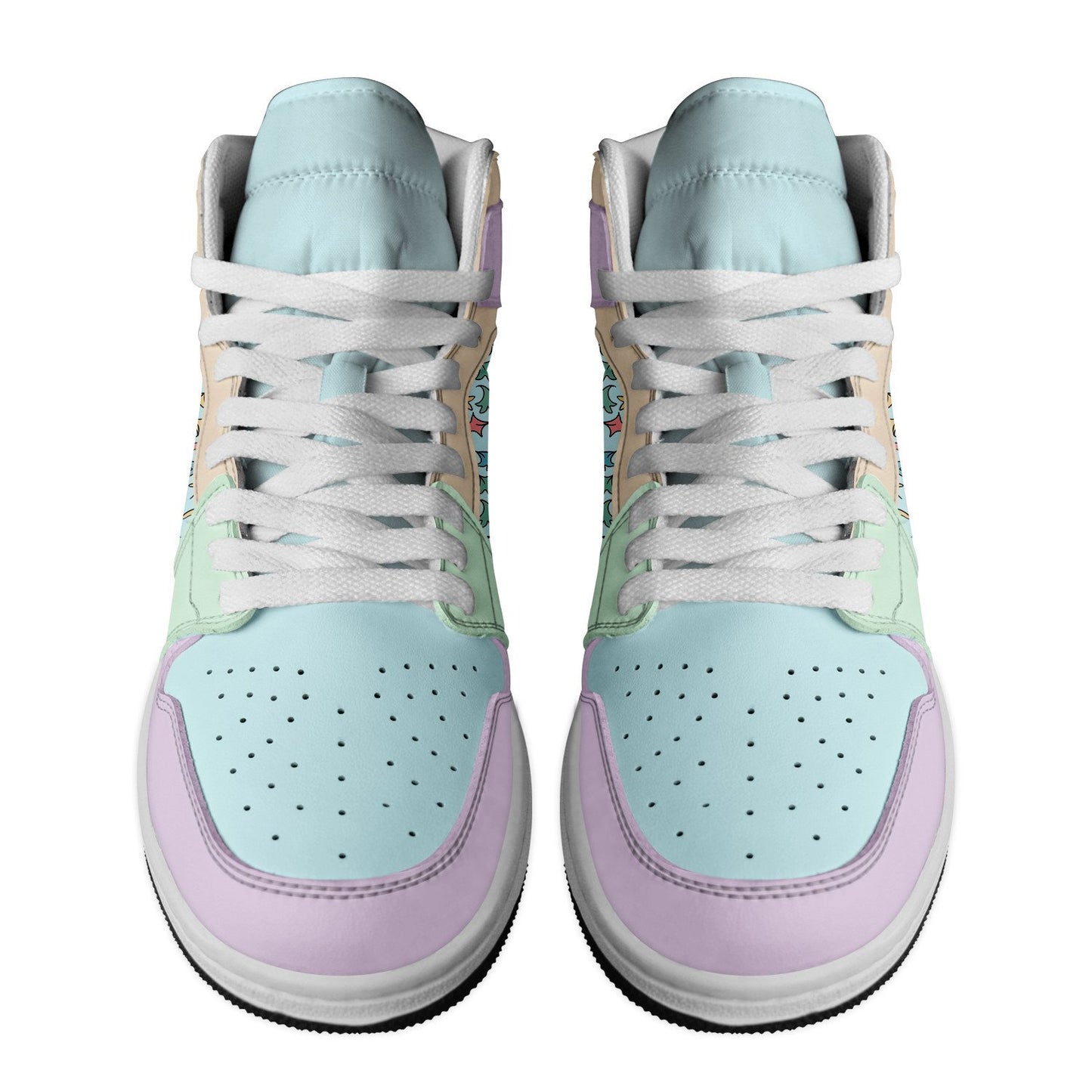 Ideafootwear Heartstopper AJ1 High Sneakers Shoes For Men And Women 2