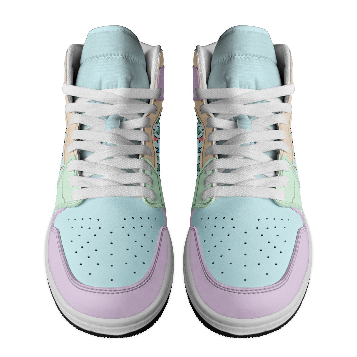 Ideafootwear Heartstopper AJ1 High Sneakers Shoes For Men And Women 2