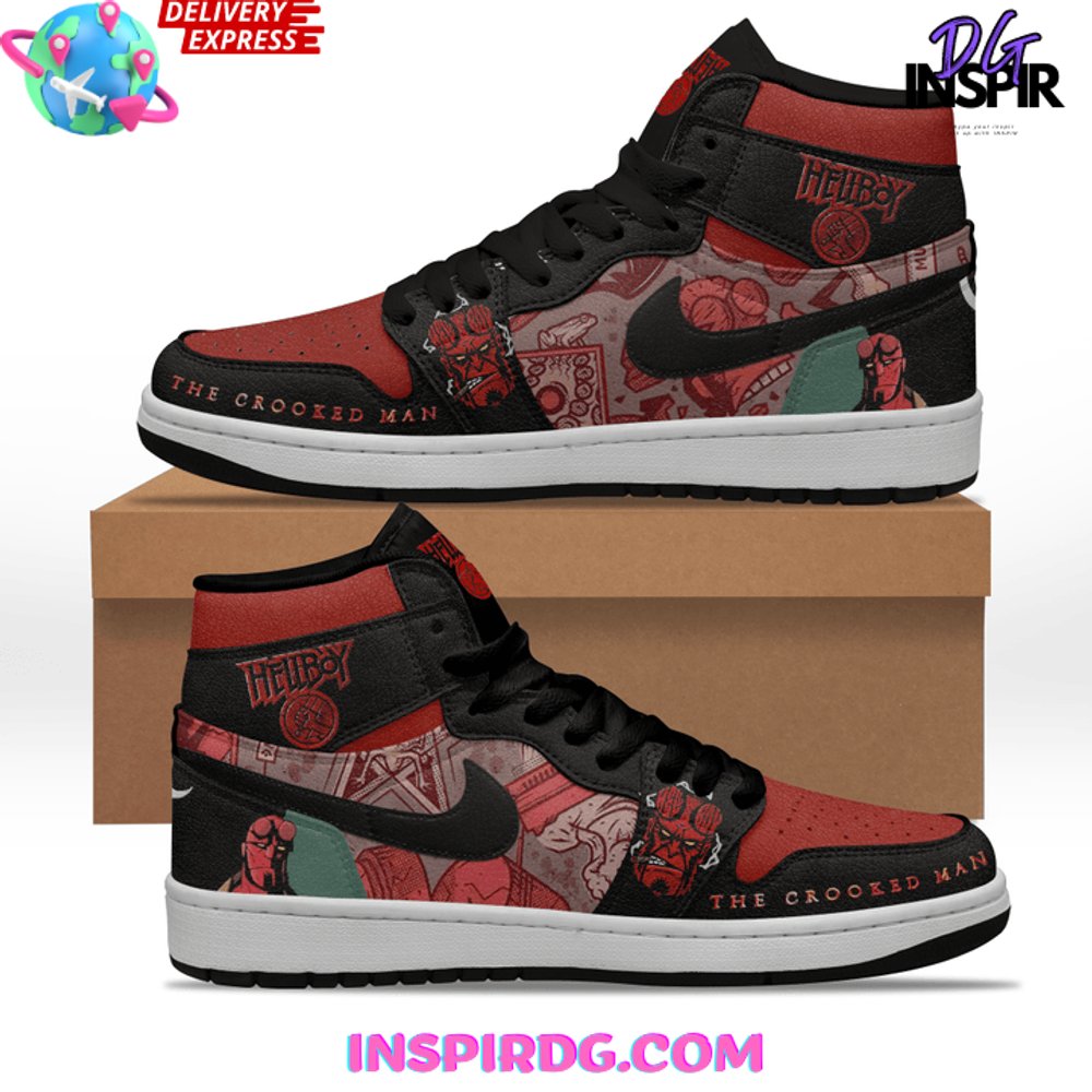 Ideafootwear Hellboy AJ1 High Sneakers Shoes For Men And Women 1
