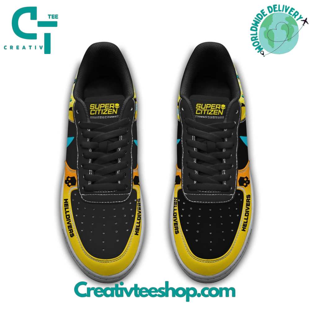 Ideafootwear Helldivers II  Air Low-Top Sneakers Shoes For Men And Women 1