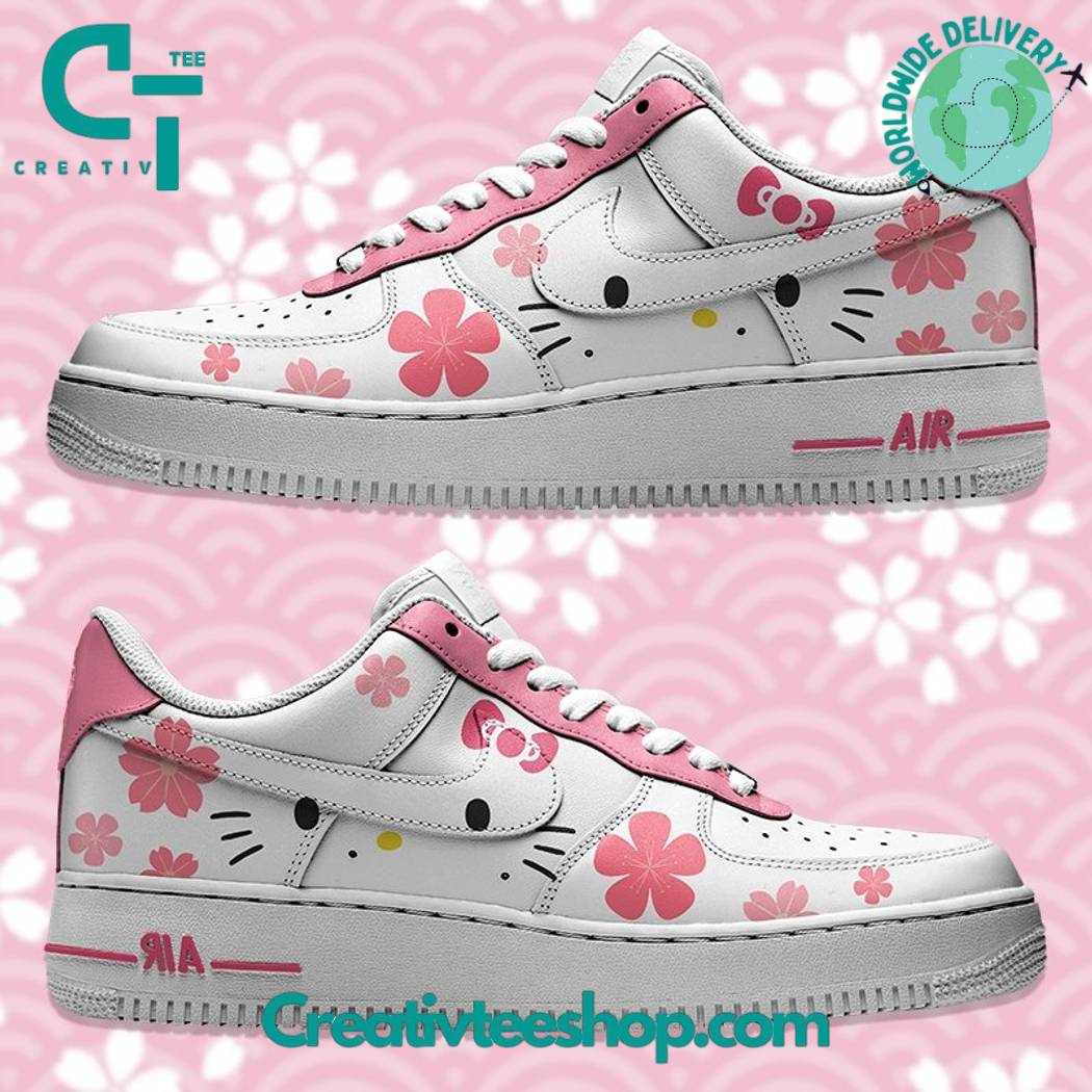 Ideafootwear Hello Kitty Air Low-Top Sneakers Shoes For Men And Women 3