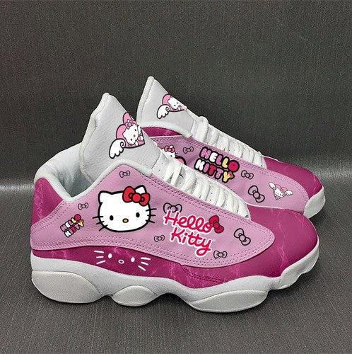 Ideafootwear Hello Kitty  AJ13 Sneakers Shoes For Men And Women 1