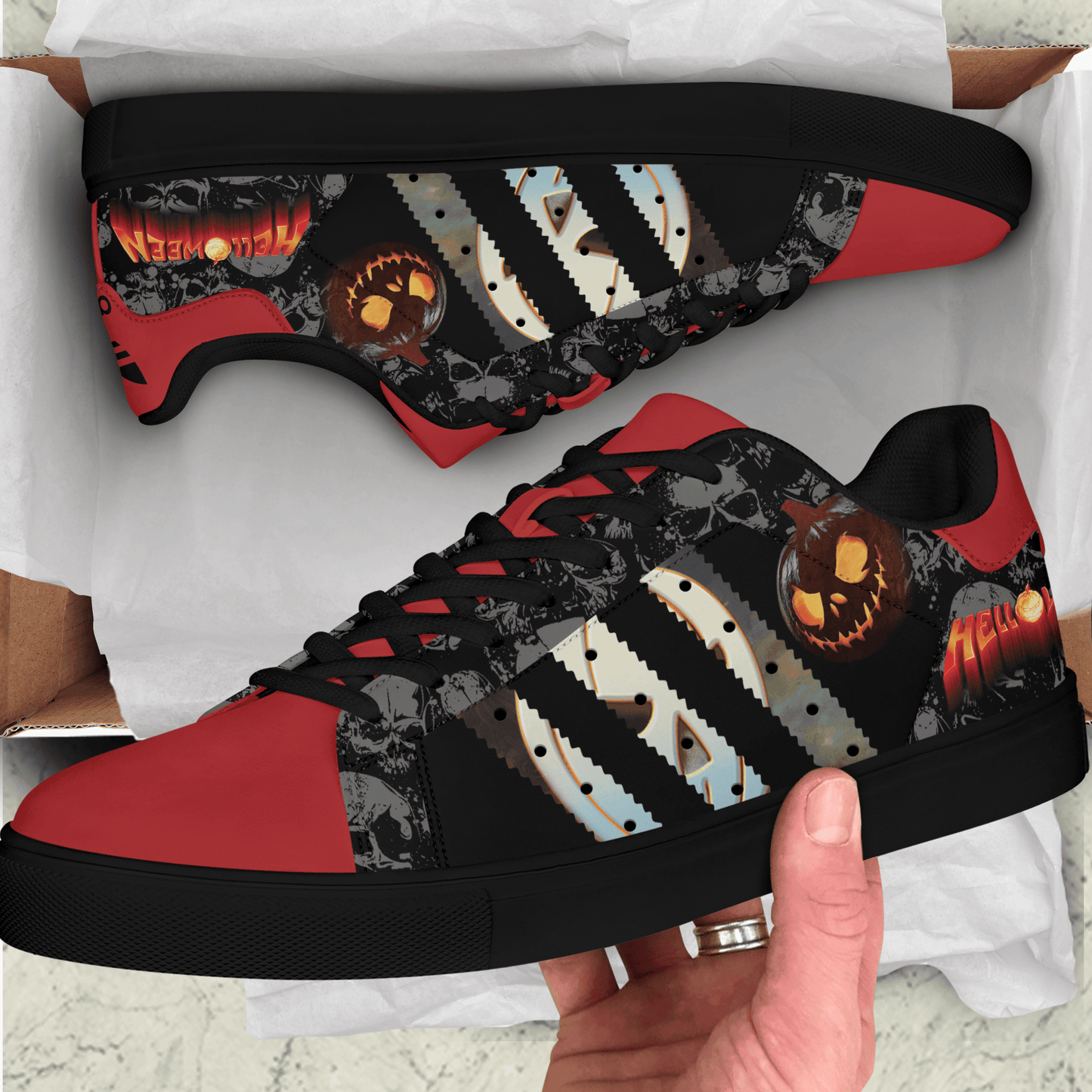 Ideafootwear Helloween Skate Stan Shoes Sneakes For Men And Women  1
