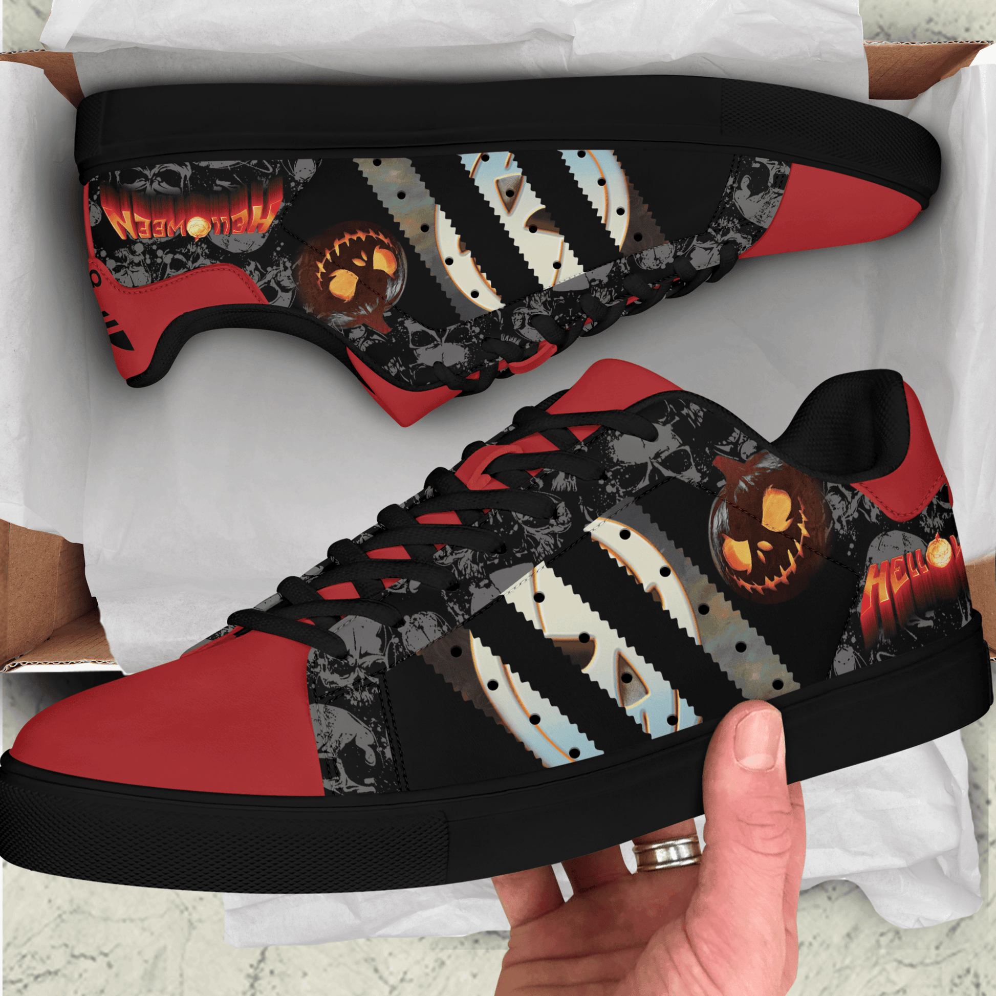 Ideafootwear Helloween Skate Stan Shoes Sneakes For Men And Women  1