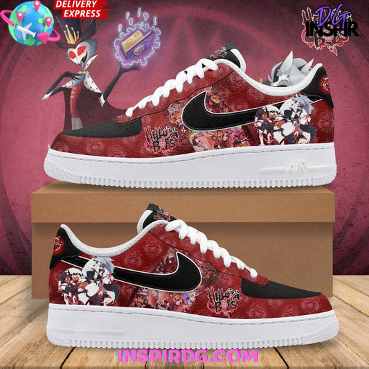 Ideafootwear Helluva Boss Air Low-Top Sneakers Shoes For Men And Women 1