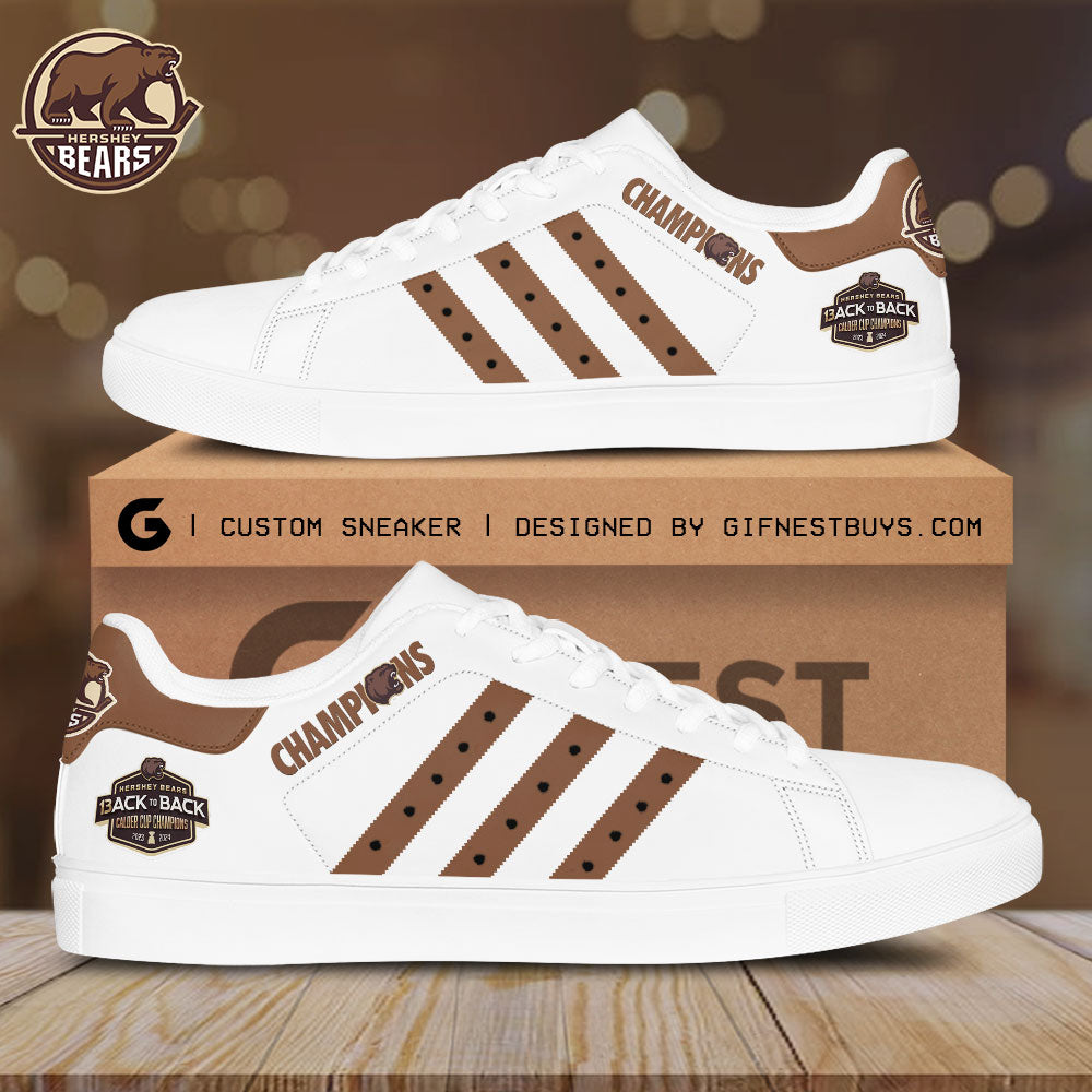 Ideafootwear Hershey Bears Skate Stan Shoes Sneakes For Men And Women 1