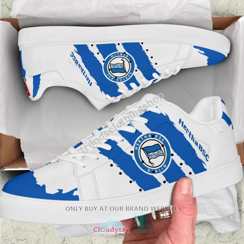 Ideafootwear Hertha BSC Skate Stan Shoes Sneakes For Men And Women 1