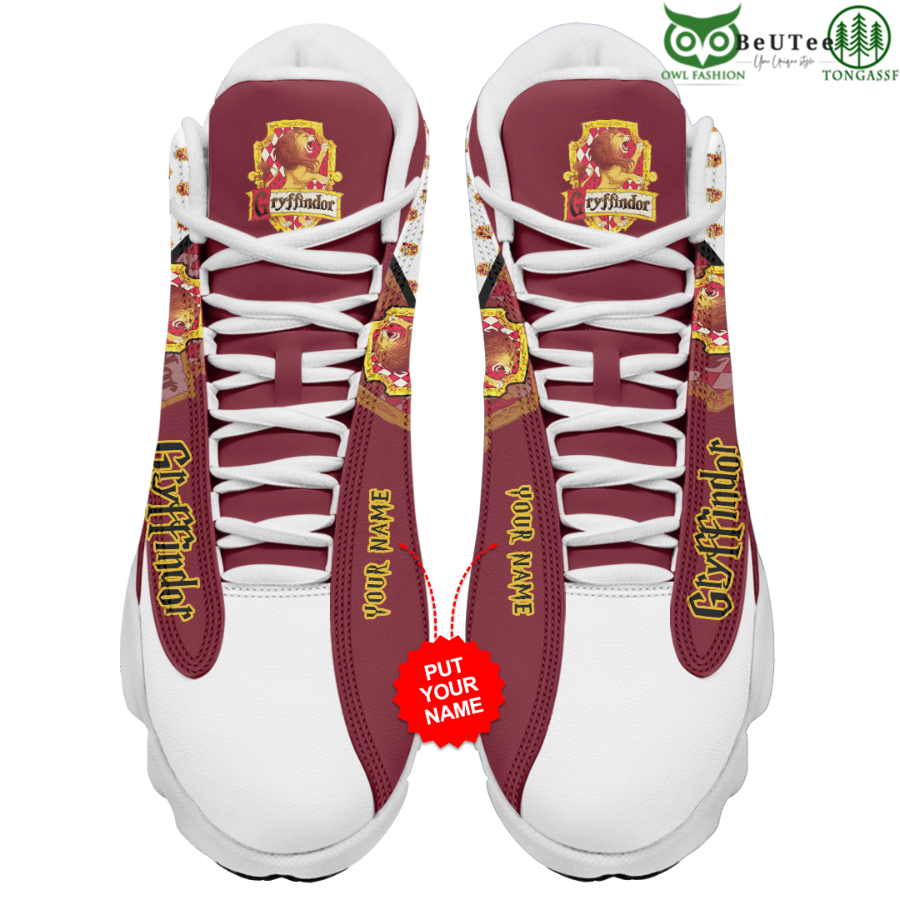 Ideafootwear Hogwarts School Harry Potter AJ13 Sneakers Shoes For Men And Women 1
