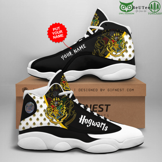 Ideafootwear Hogwarts School Harry Potter AJ13 Sneakers Shoes For Men And Women 3
