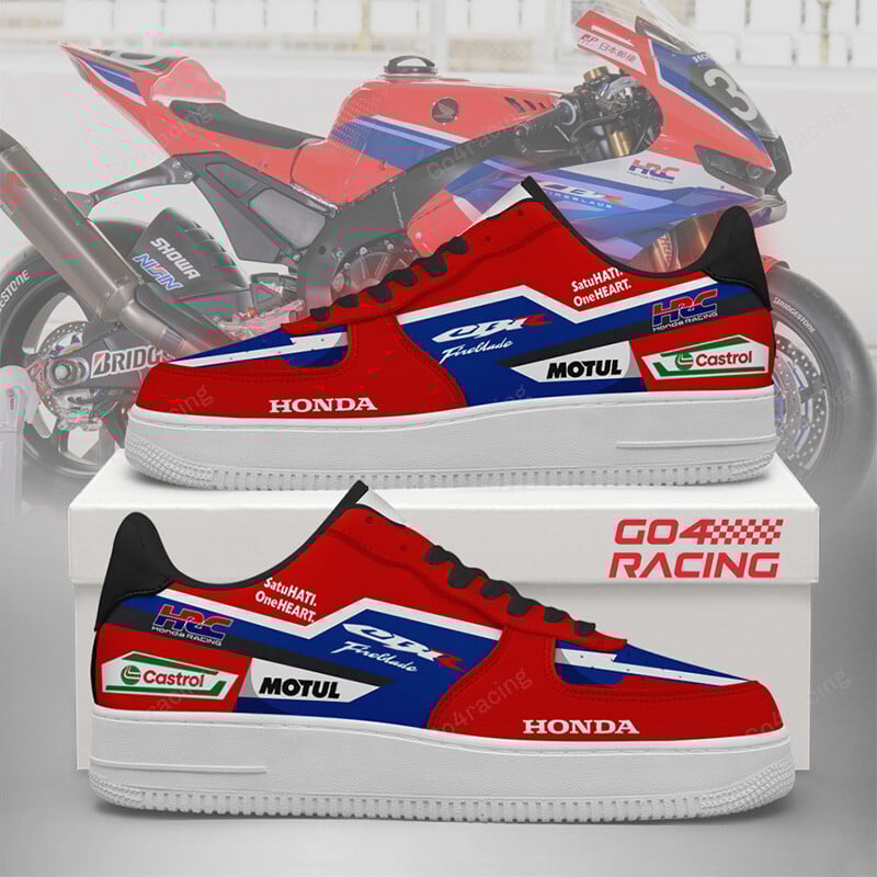 Ideafootwear Honda Factory Racing Air Low-Top Sneakers Shoes For Men And Women 1