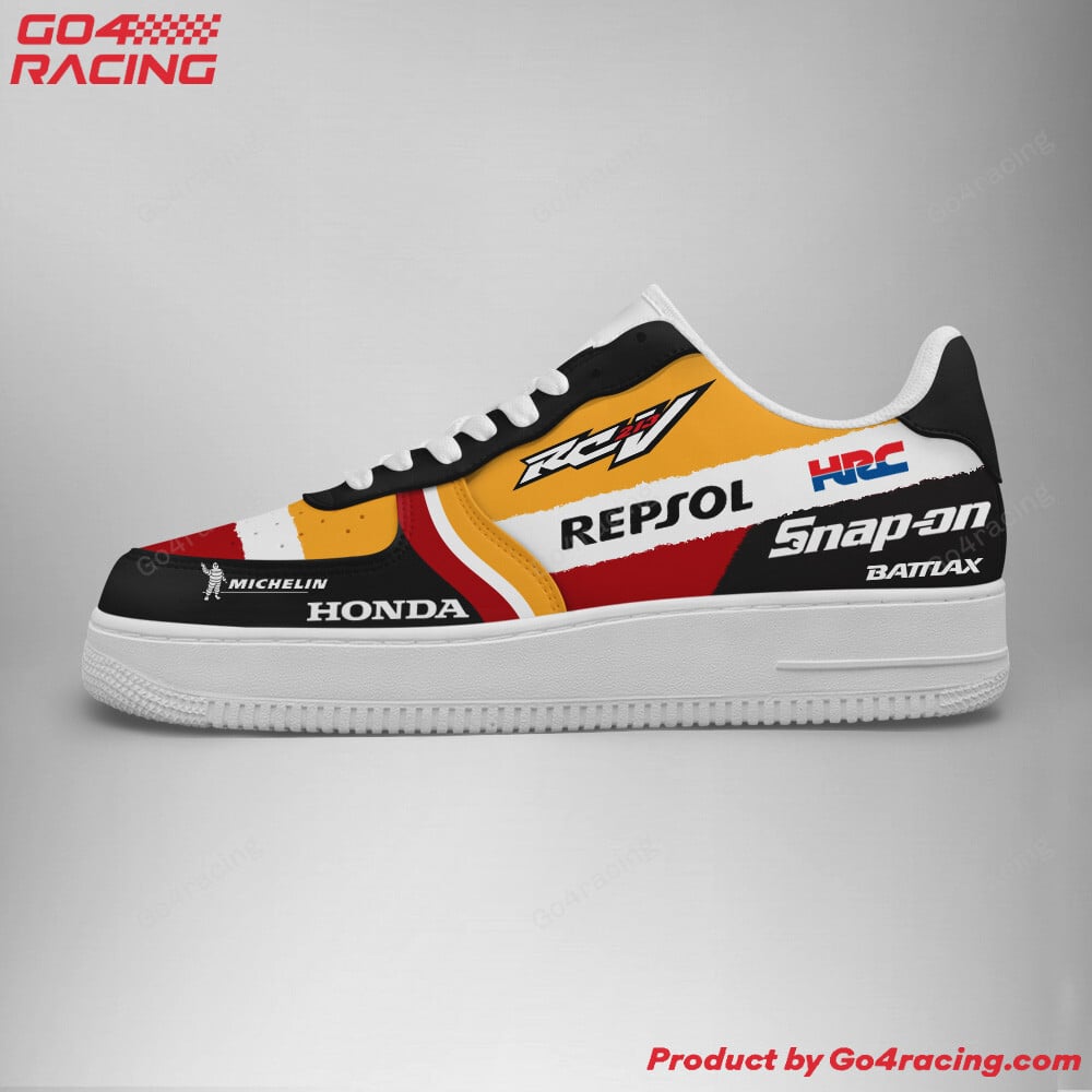 Ideafootwear Honda RC213V Air Low-Top Sneakers Shoes For Men And Women 1