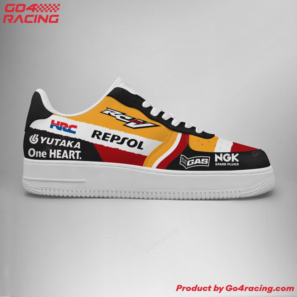 Ideafootwear Honda RC213V Air Low-Top Sneakers Shoes For Men And Women 1