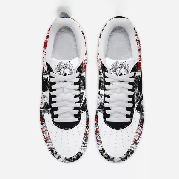 Ideafootwear Horror Air Low-Top Sneakers Shoes For Men And Women 1