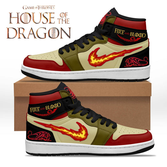 Ideafootwear House of the Dragon AJ1 High Sneakers Shoes For Men And Women 1