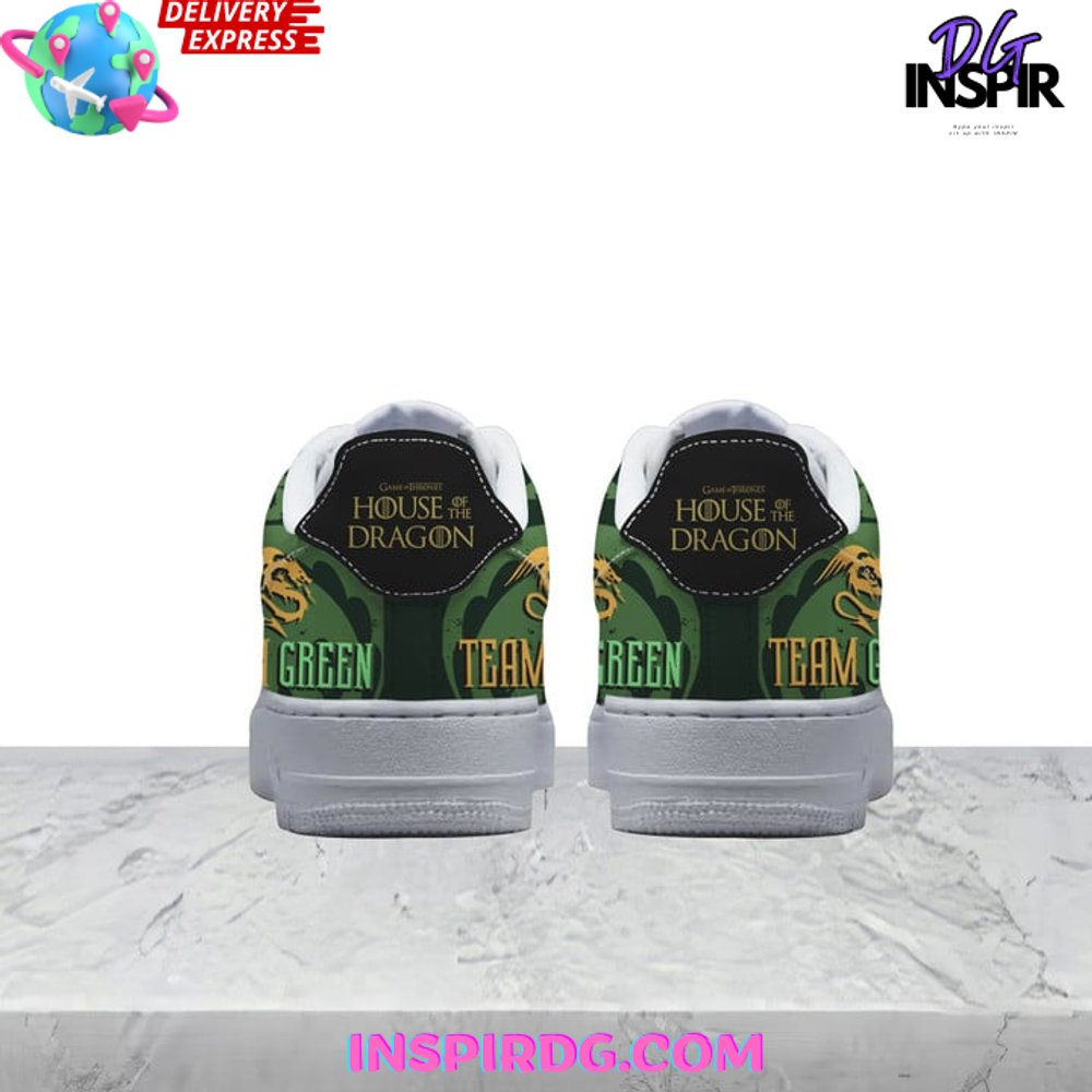 Ideafootwear House Of The Dragon Team Green Air Low-Top Sneakers Shoes For Men And Women 1