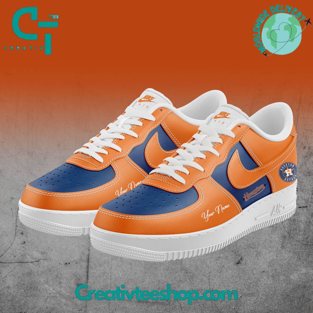 Ideafootwear Houston Astros Air Low-Top Sneakers Shoes For Men And Women 5