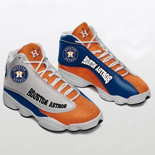 Ideafootwear Houston Astros AJ13 Sneakers Shoes For Men And Women 2
