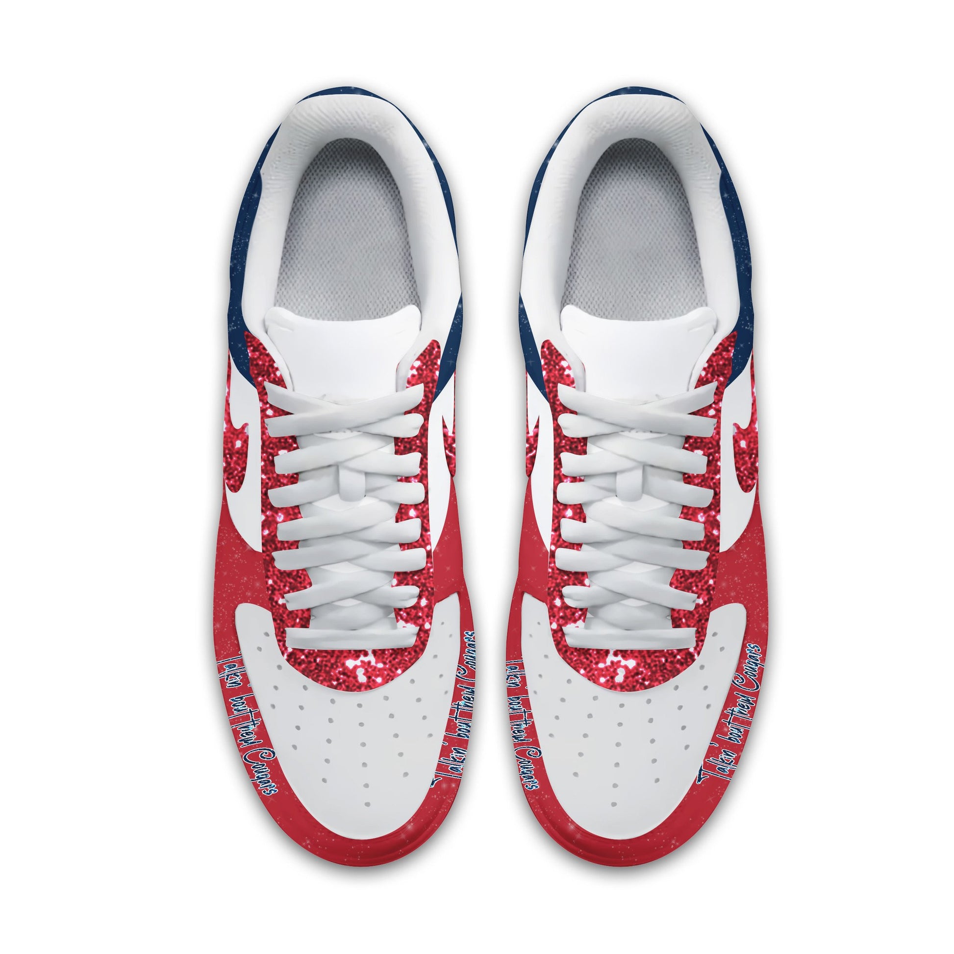Ideafootwear Houston Cougars Air Low-Top Sneakers Shoes For Men And Women 1