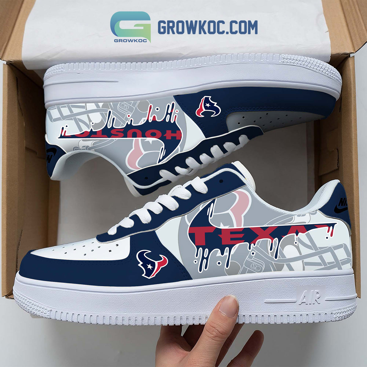 Ideafootwear Houston Texans Air Low-Top Sneakers Shoes For Men And Women 5