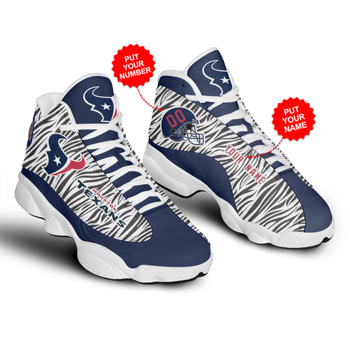 Ideafootwear Houston Texans AJ13 Sneakers Shoes For Men And Women 2