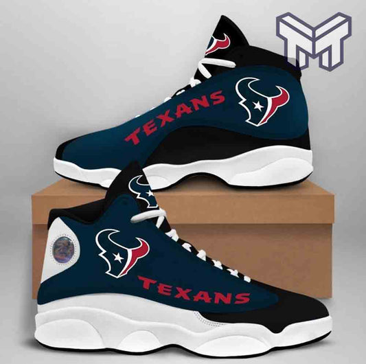 Ideafootwear Houston Texans AJ13 Sneakers Shoes For Men And Women 7