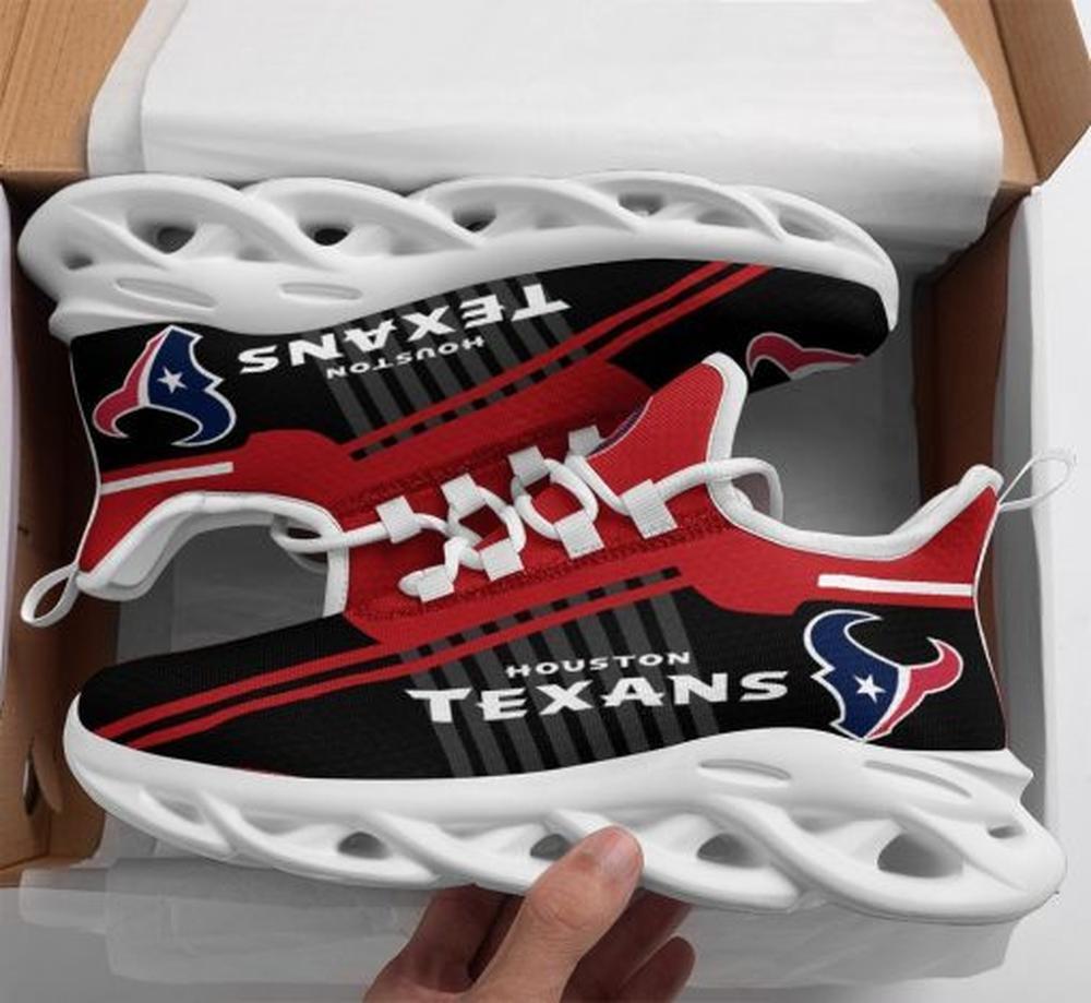 Ideafootwear Houston Texans Max Soul Shoes Sneakers For Men And Women 9