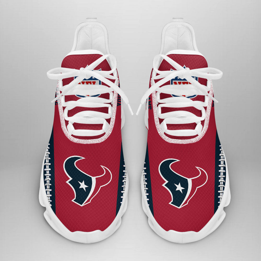 Ideafootwear Houston Texans Max Soul Shoes Sneakers For Men And Women 2