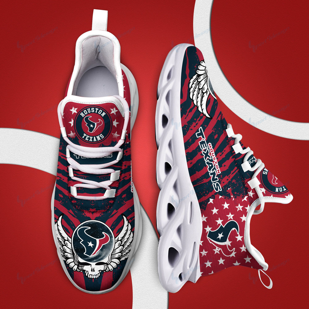 Ideafootwear Houston Texans Max Soul Shoes Sneakers For Men And Women 11