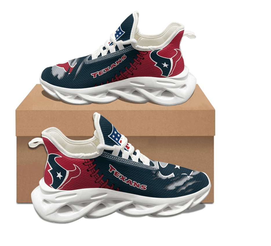 Ideafootwear Houston Texans Max Soul Shoes Sneakers For Men And Women 3