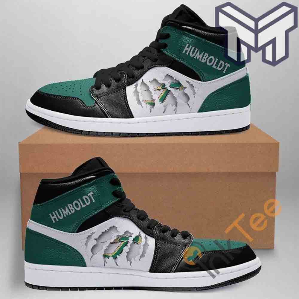 Ideafootwear Humboldt State AJ1 High Sneakers Shoes For Men And Women 1