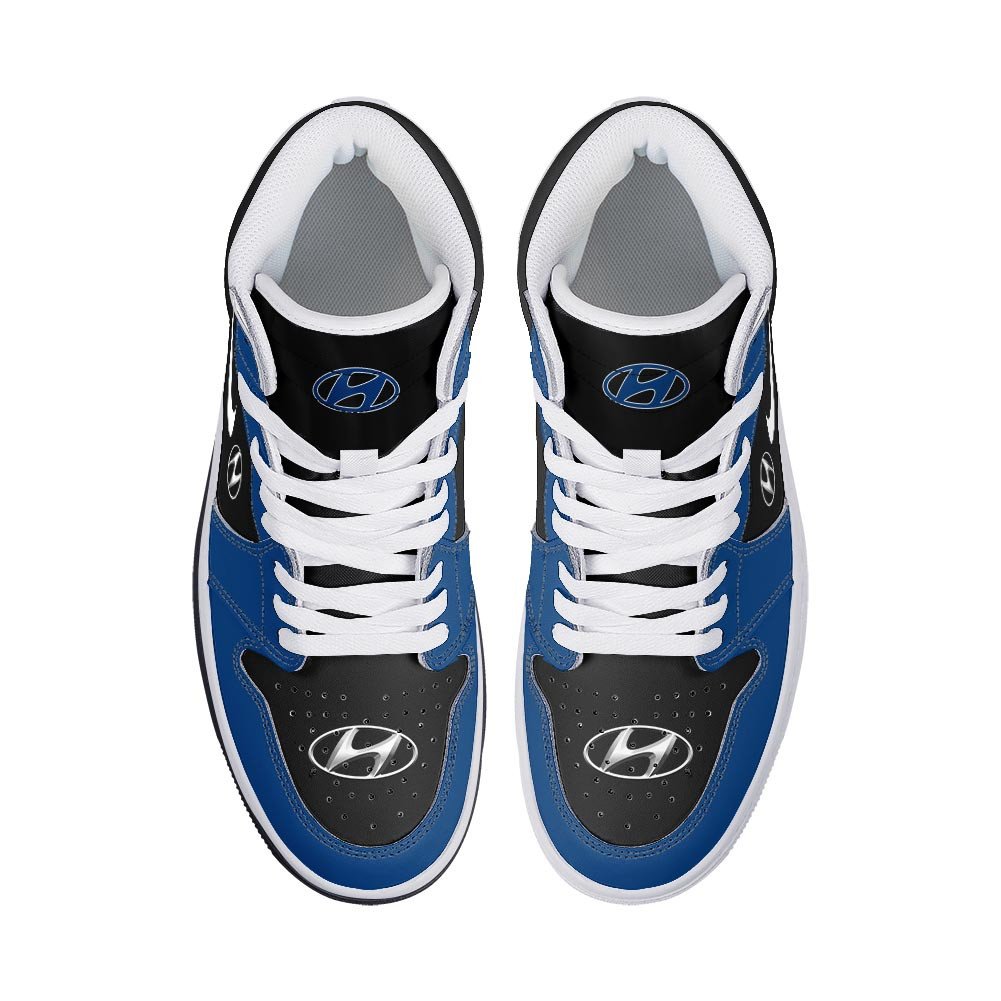 Ideafootwear Hyundai AJ1 High Sneakers Shoes For Men And Women 1