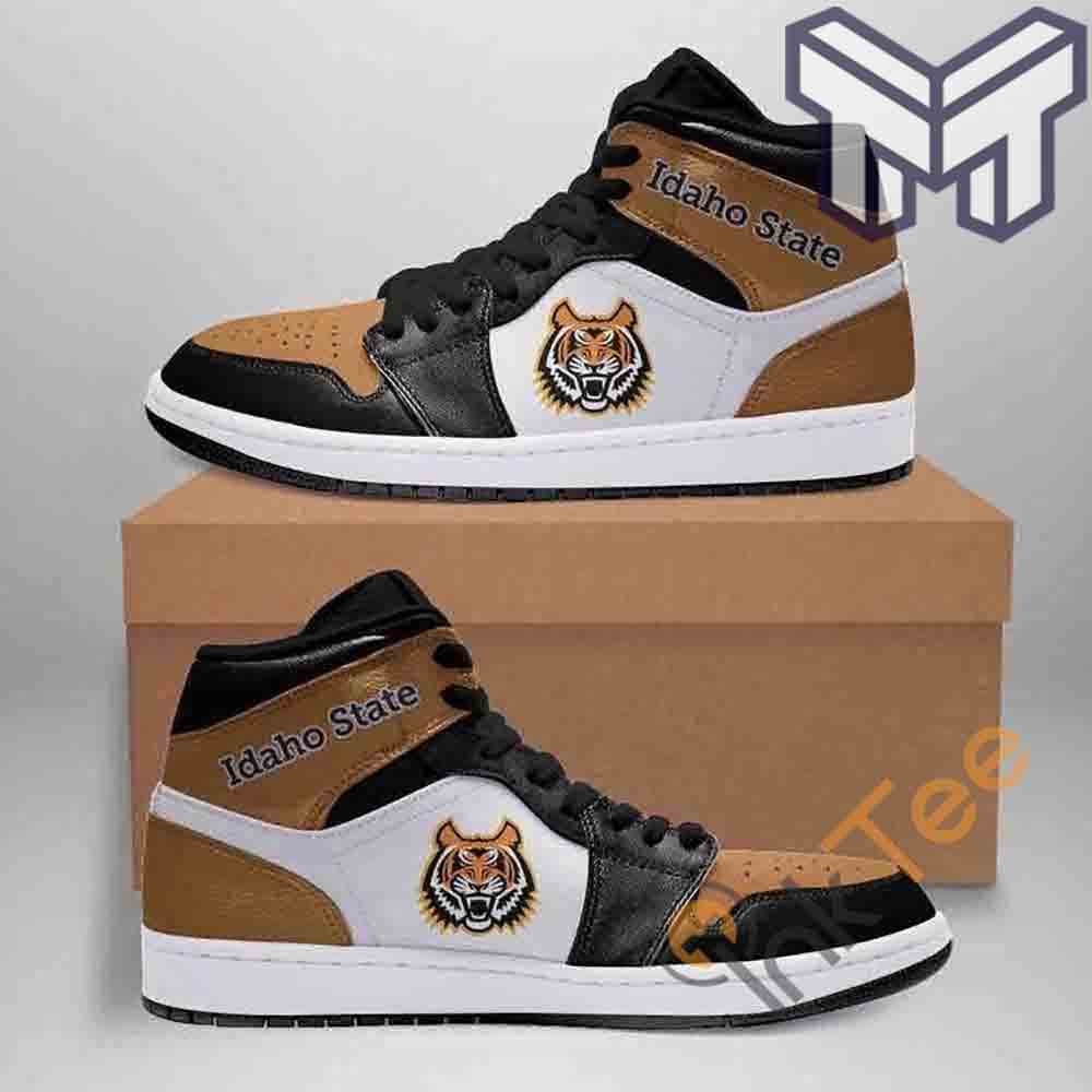Ideafootwear Idaho State Bengals AJ1 High Sneakers Shoes For Men And Women 1