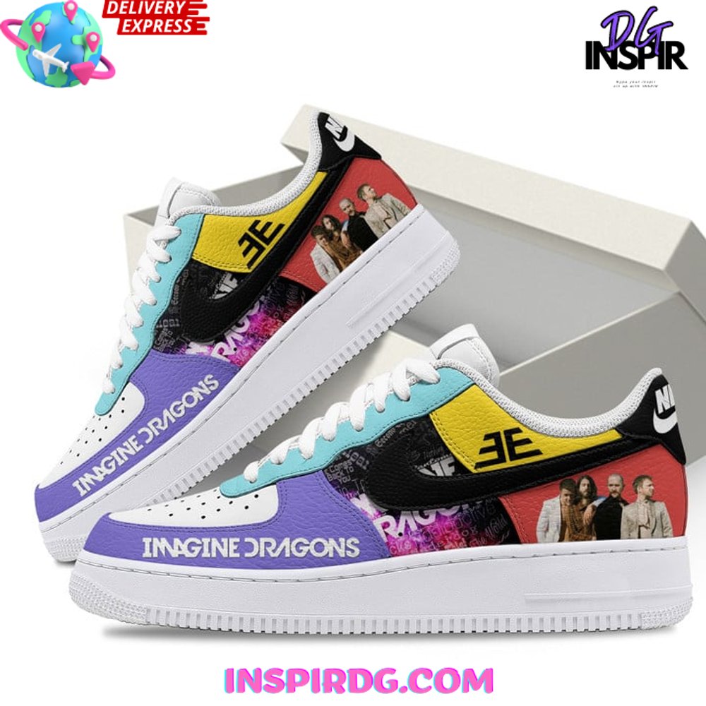 Ideafootwear Imagine Dragons Air Low-Top Sneakers Shoes For Men And Women 2