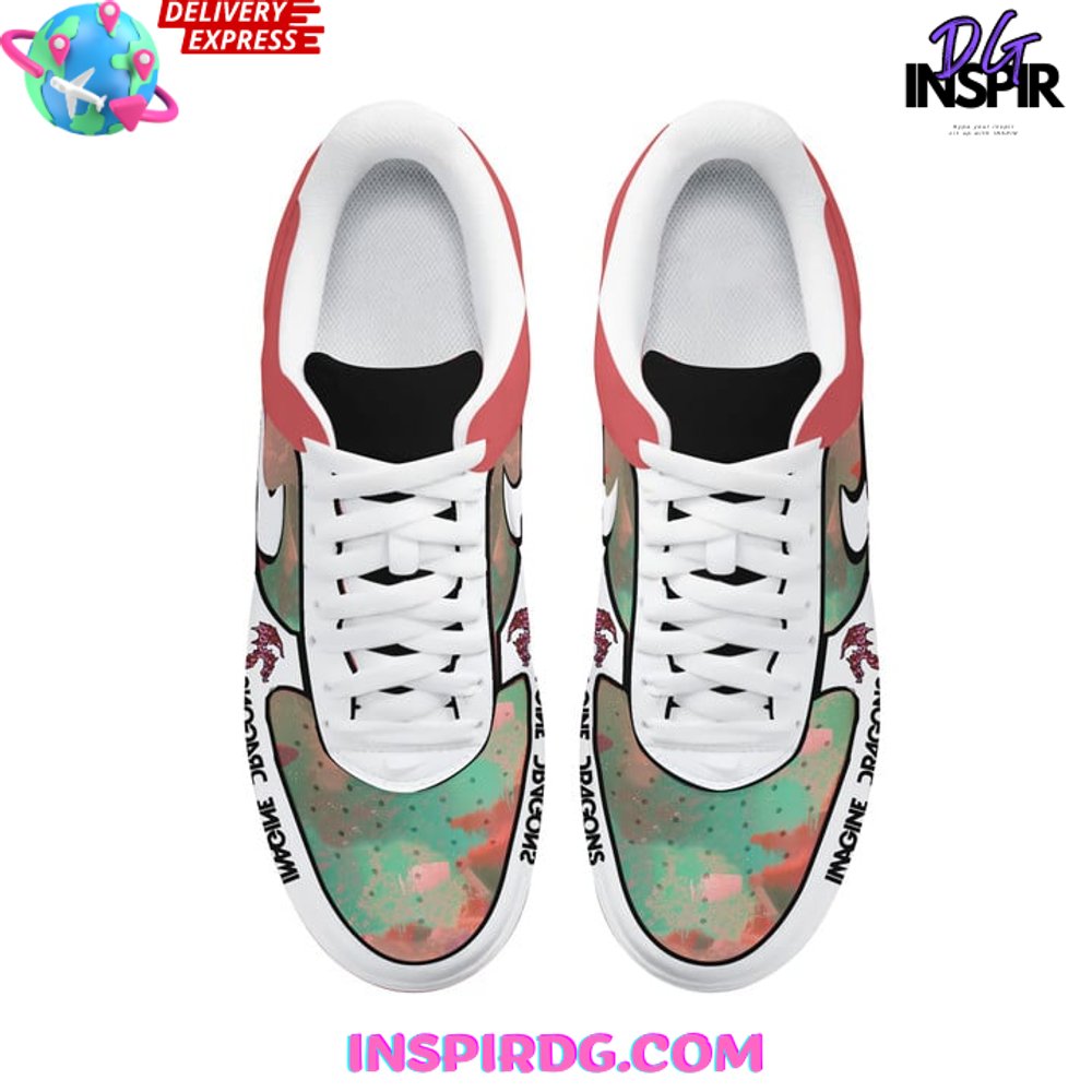 Ideafootwear Imagine Dragons Loom Edition Air Low-Top Sneakers Shoes For Men And Women 1