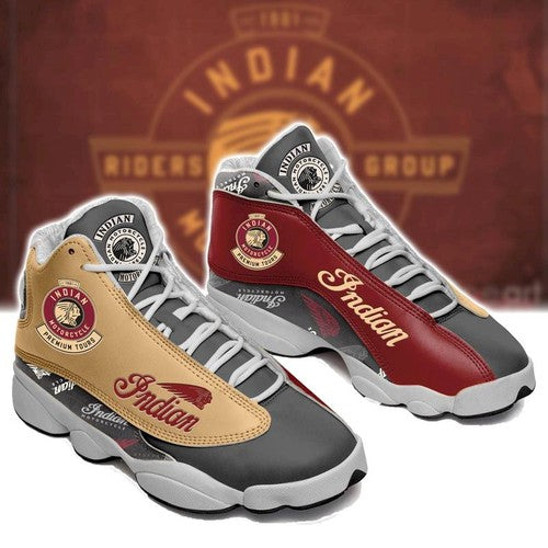 Ideafootwear Indian Motorcycle AJ13 Sneakers Shoes For Men And Women 1
