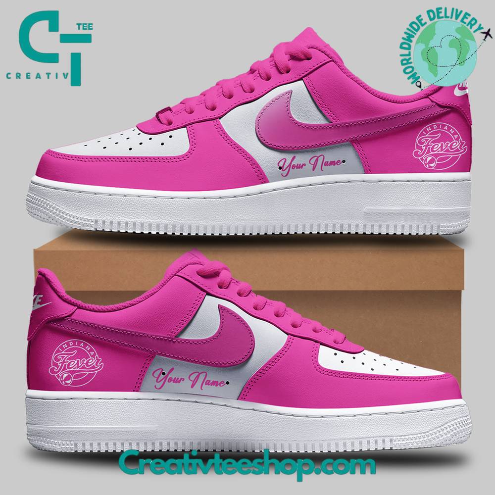 Ideafootwear Indiana Fever Pink Air Low-Top Sneakers Shoes For Men And Women 1